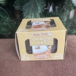 Yankee Candle Pumpkin Trifle Scented Tea Lights